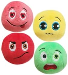 TONGKTAI Dog Toys, Soft Stuffed Plush Balls Pet | PetNestUK