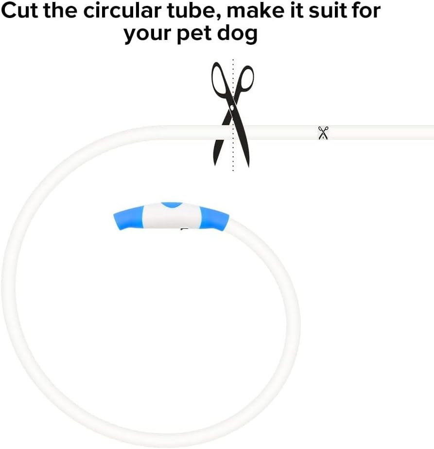 SerDa-Run Light Up Dog Collar, Dog Collar Lights | PetNestUK
