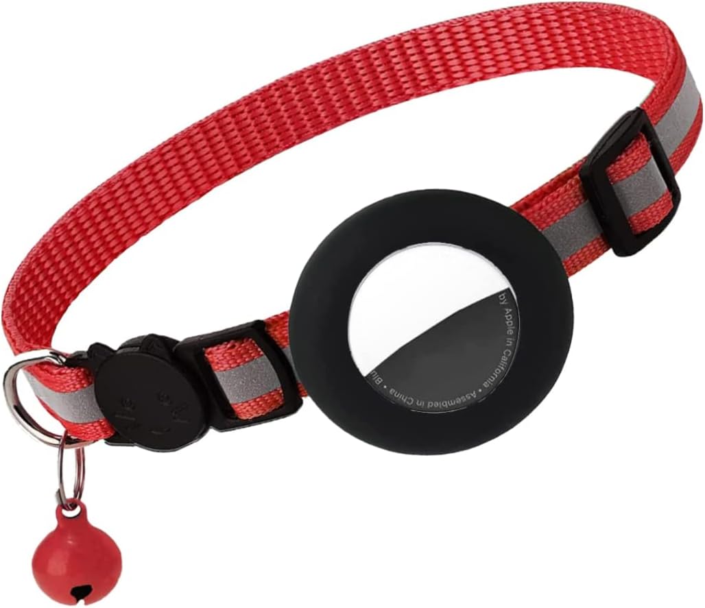 Airtag Cat Collar, Air tag Cat Collar with Bell | PetNestUK