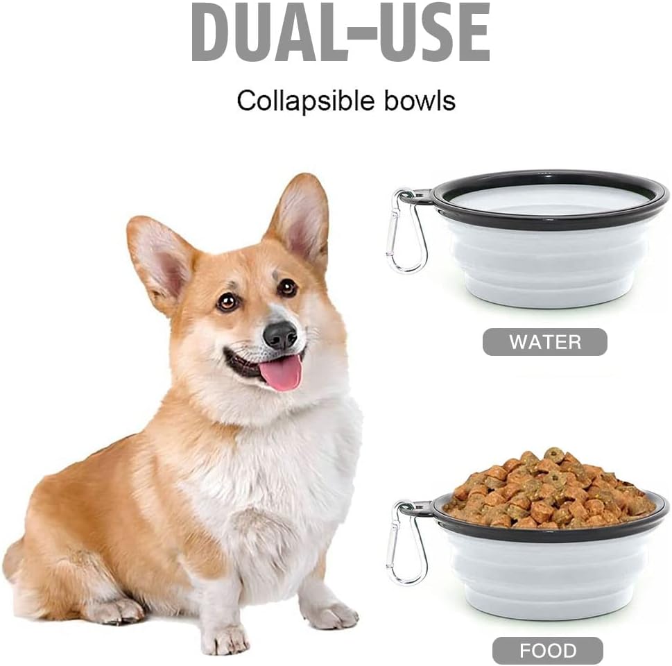 Collapsible Dog Bowl,Collapsible Dog Water Bowls | PetNestUK