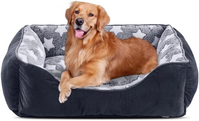 MIXJOY Dog Bed Washable, Super Soft Cosy Dog | PetNestUK