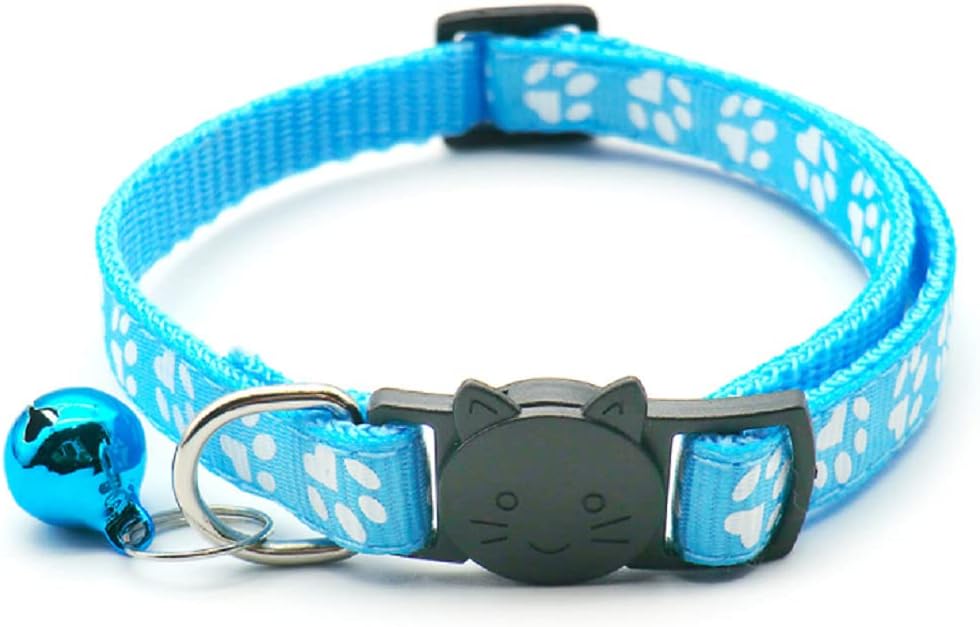 Qinao 2Pack Cat Collars Quick Release Reflective | PetNestUK