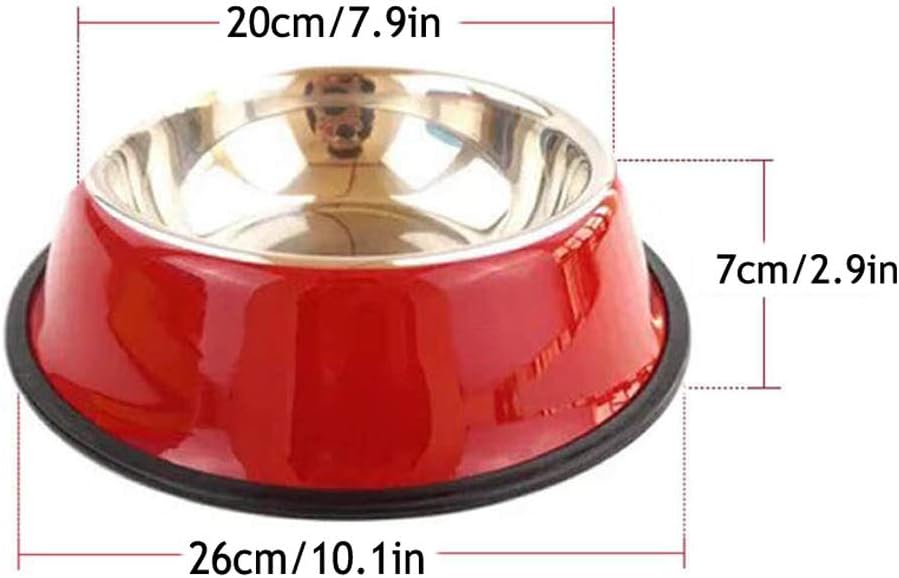 SUOXU Dog Bowl,Stainless Steel Dog | PetNestUK
