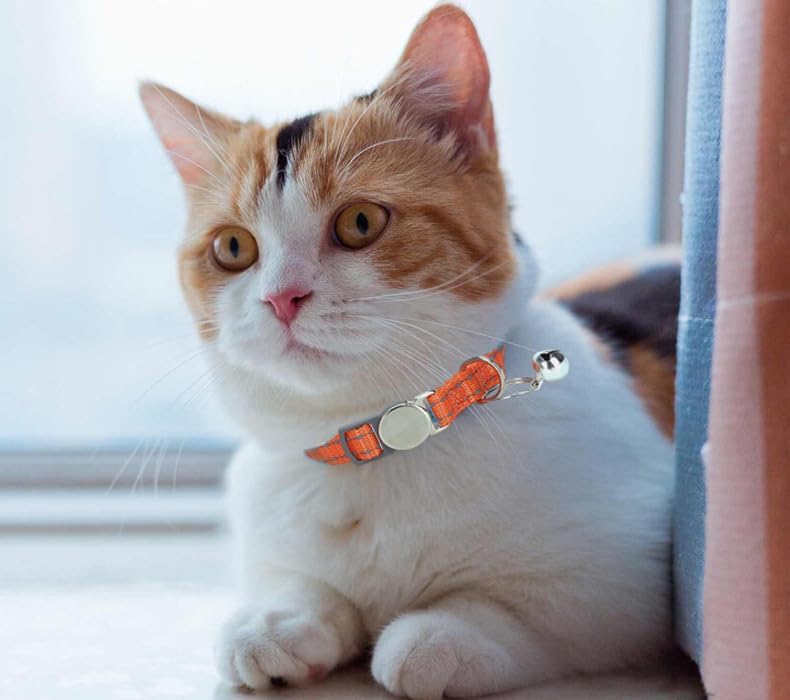 SEOUGEE Cat Collar Quick Release with | PetNestUK