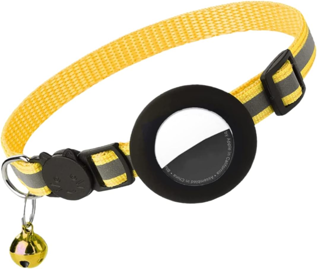 Airtag Cat Collar, Air tag Cat Collar with Bell | PetNestUK