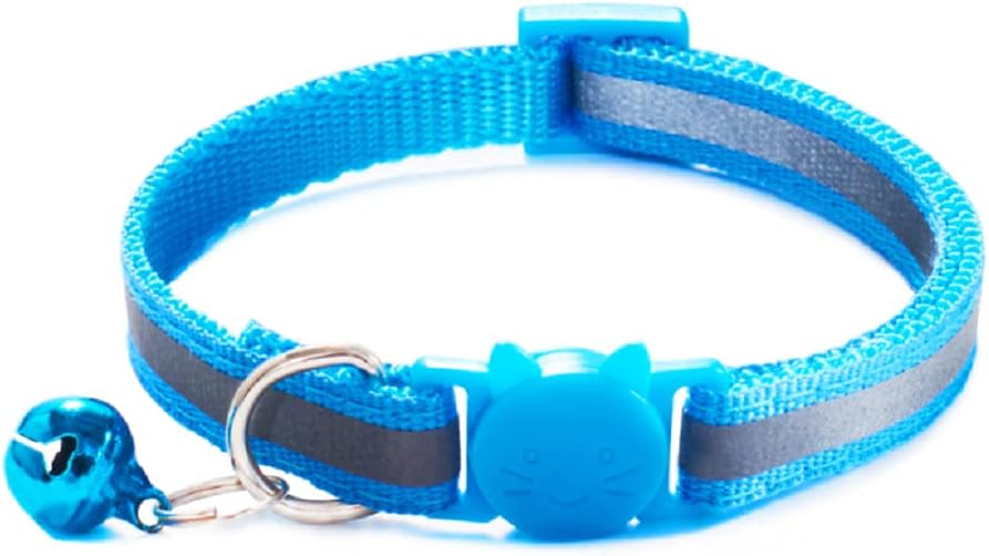 Qinao 2Pack Cat Collars Quick Release Reflective | PetNestUK