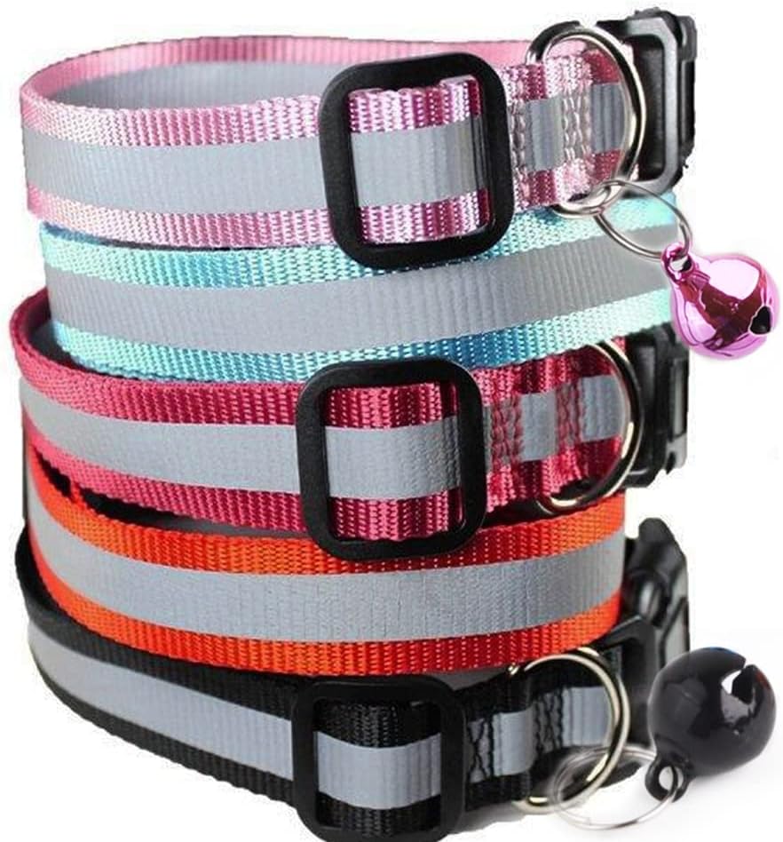 GingerUPer Cat Collars Quick Release,Reflective | PetNestUK