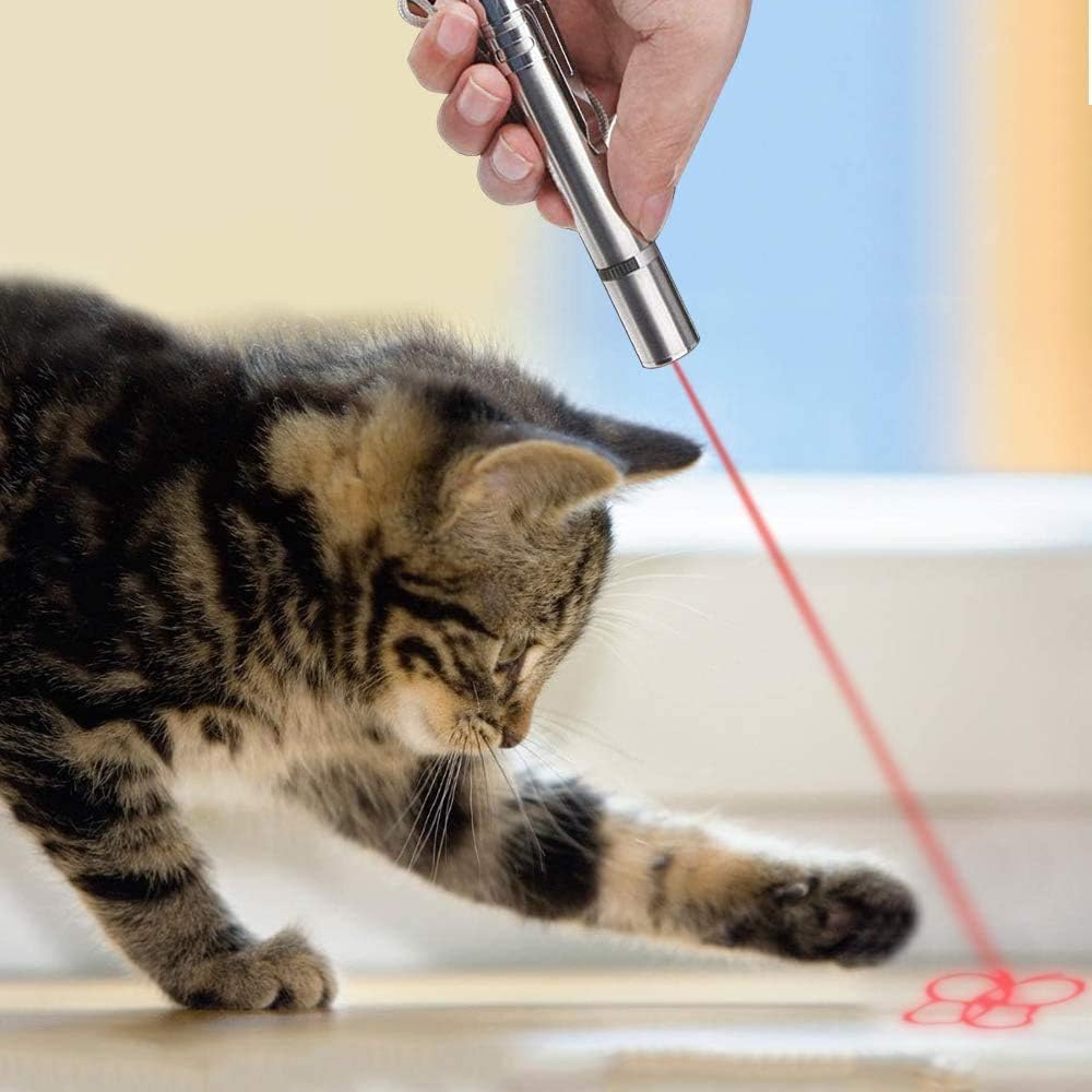 VOVIGGOL 7 in 1 Cat Toys LED Light Pointer, Pet | PetNestUK