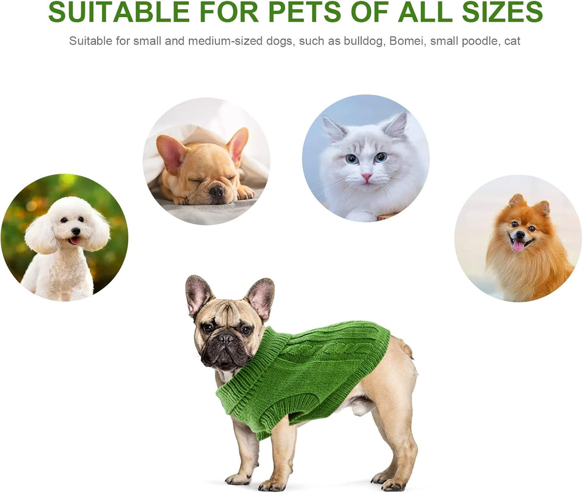 Knitted Jumper for Small Dogs
