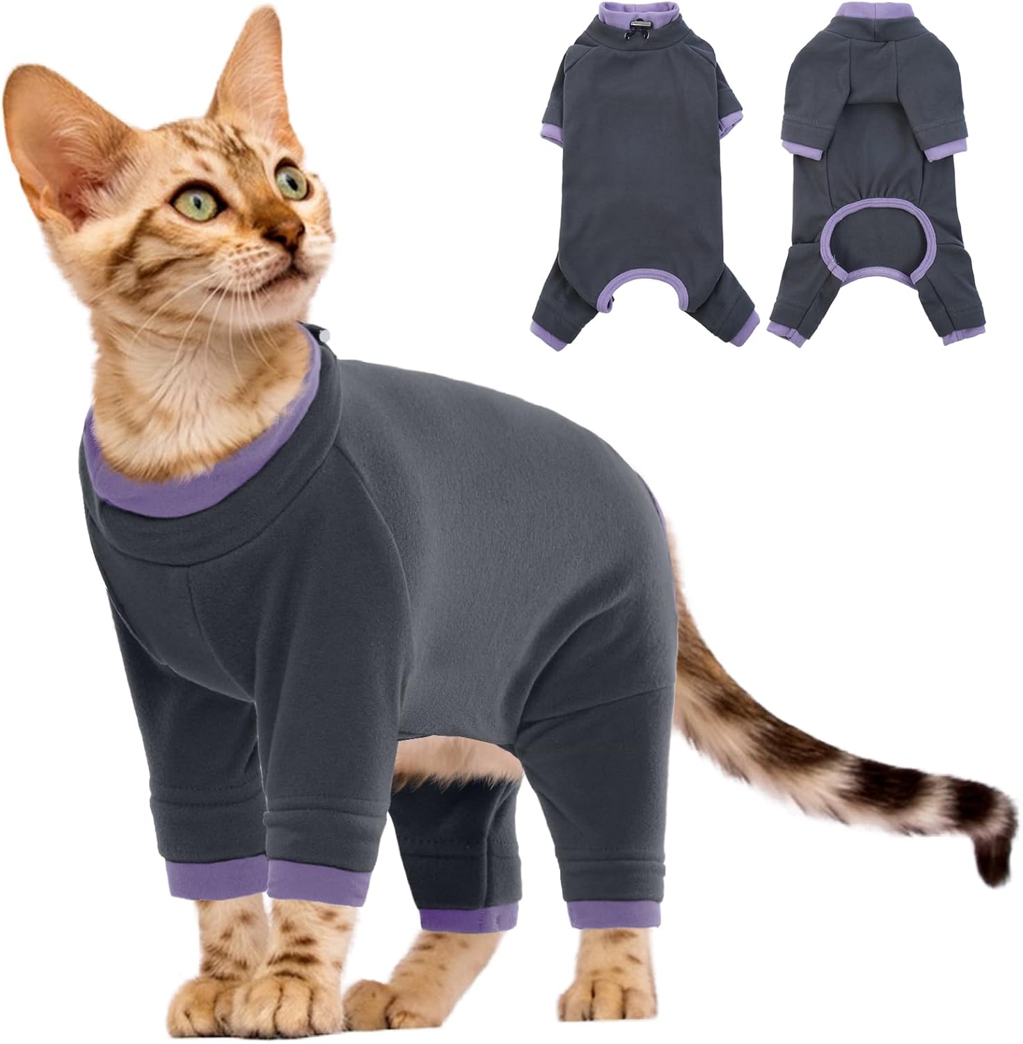 Cat Hair Sticky Onesie, Cat Soft Pajama Cat | PetNestUK