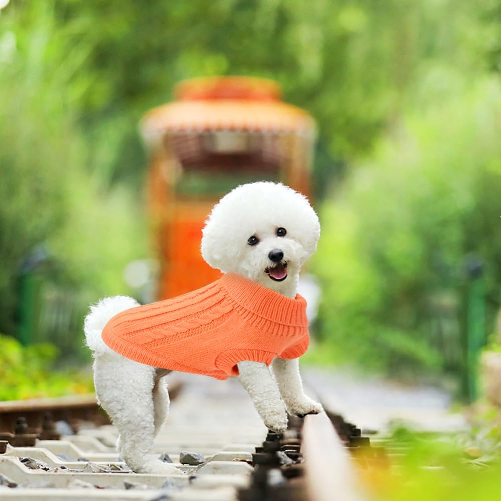 Small Dog Jumper, Warm Puppy Sweater for Small | PetNestUK