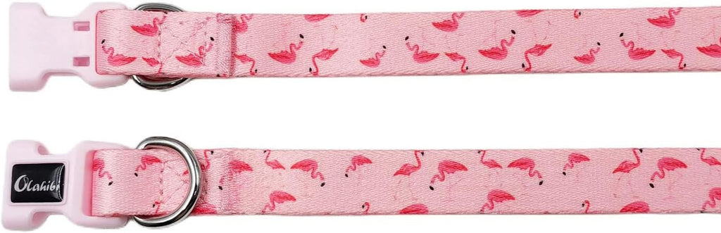 Olahibi Patterned Dog Collar and Lead Sets