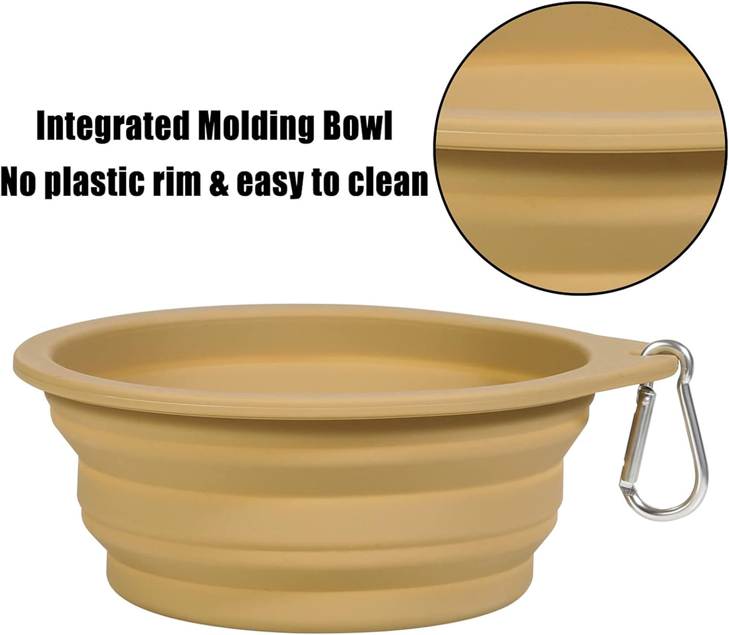 SLSON 2 Pack Dog Collapsible Bowl Large Portable | PetNestUK