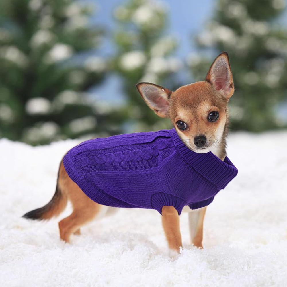 Knitted Jumper for Small Dogs