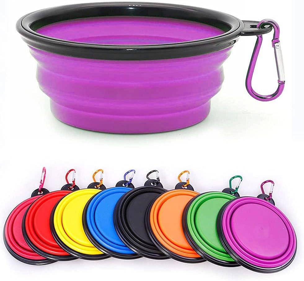 Collapsible Dog Bowl,Collapsible Dog Water Bowls | PetNestUK