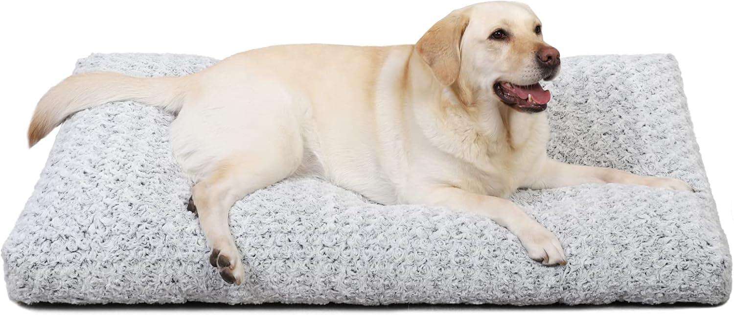 KSIIA Large Dog Bed Washable, Calming Dog Bed, | PetNestUK