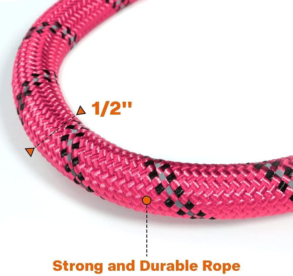 Taglory Rope Dog Lead with Soft Padded Handle, | PetNestUK