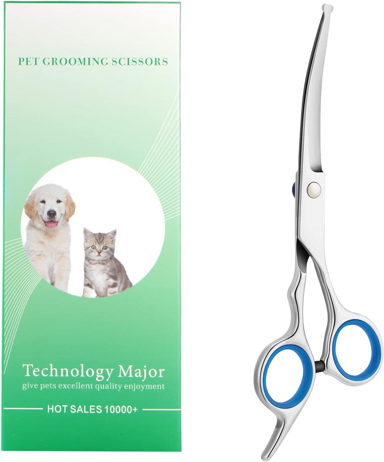 Dog Grooming Scissors with Safety Round Tip, Pet | PetNestUK