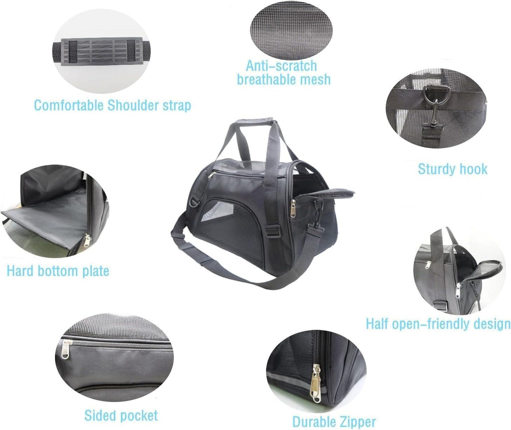 ZvoanSem Pet Carrier Bag,Small Cat Carrier | PetNestUK