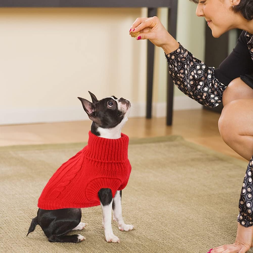 Small Dog Jumper, Warm Puppy Sweater for Small | PetNestUK