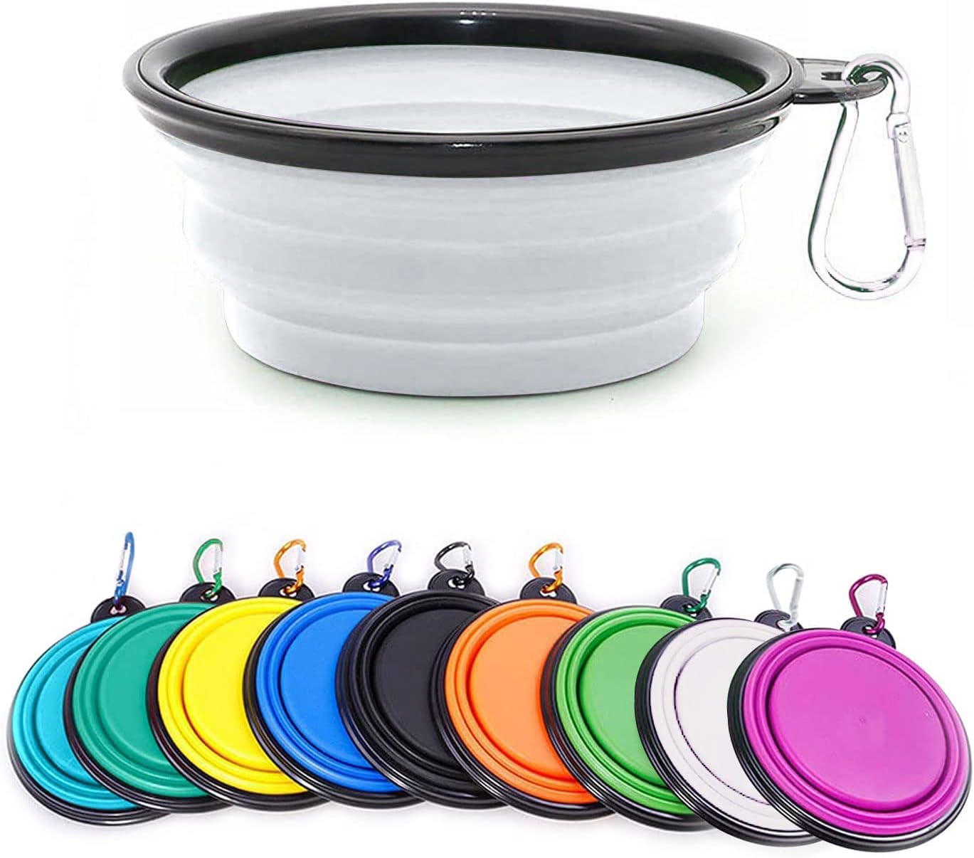 Collapsible Dog Bowl,Collapsible Dog Water Bowls | PetNestUK