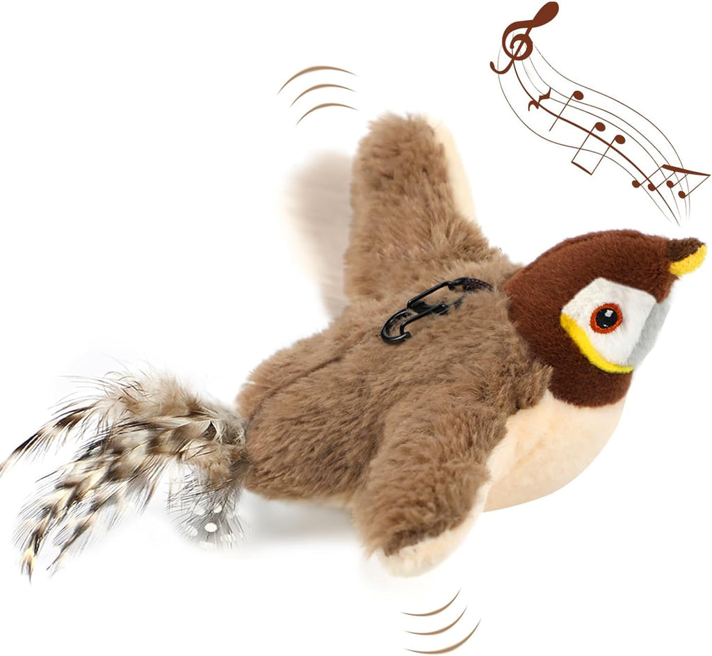 Nepfaivy Cat Toys Flapping Bird | PetNestUK