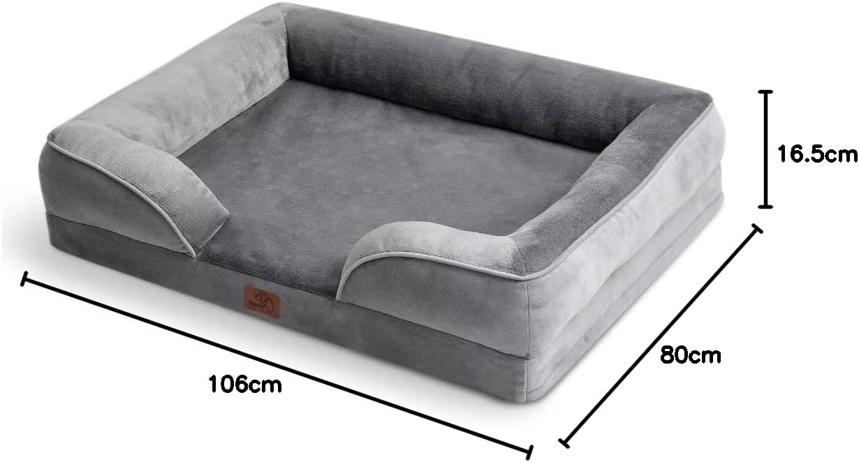 Bedsure Dog Sofa Bed Washable Orthopedic Dog | PetNestUK