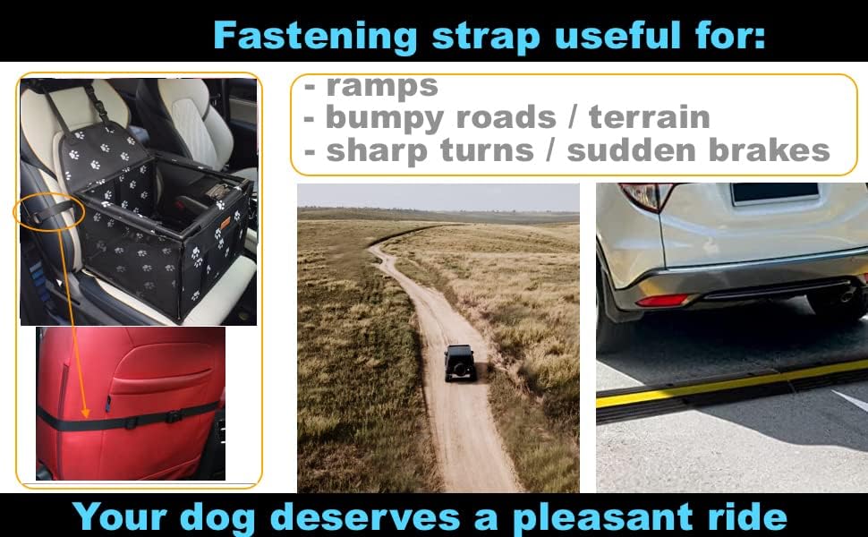GoBuyer Waterproof Pet Dog Car Seat Booster | PetNestUK