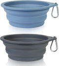 SLSON 2 Pack Dog Collapsible Bowl Large Portable | PetNestUK