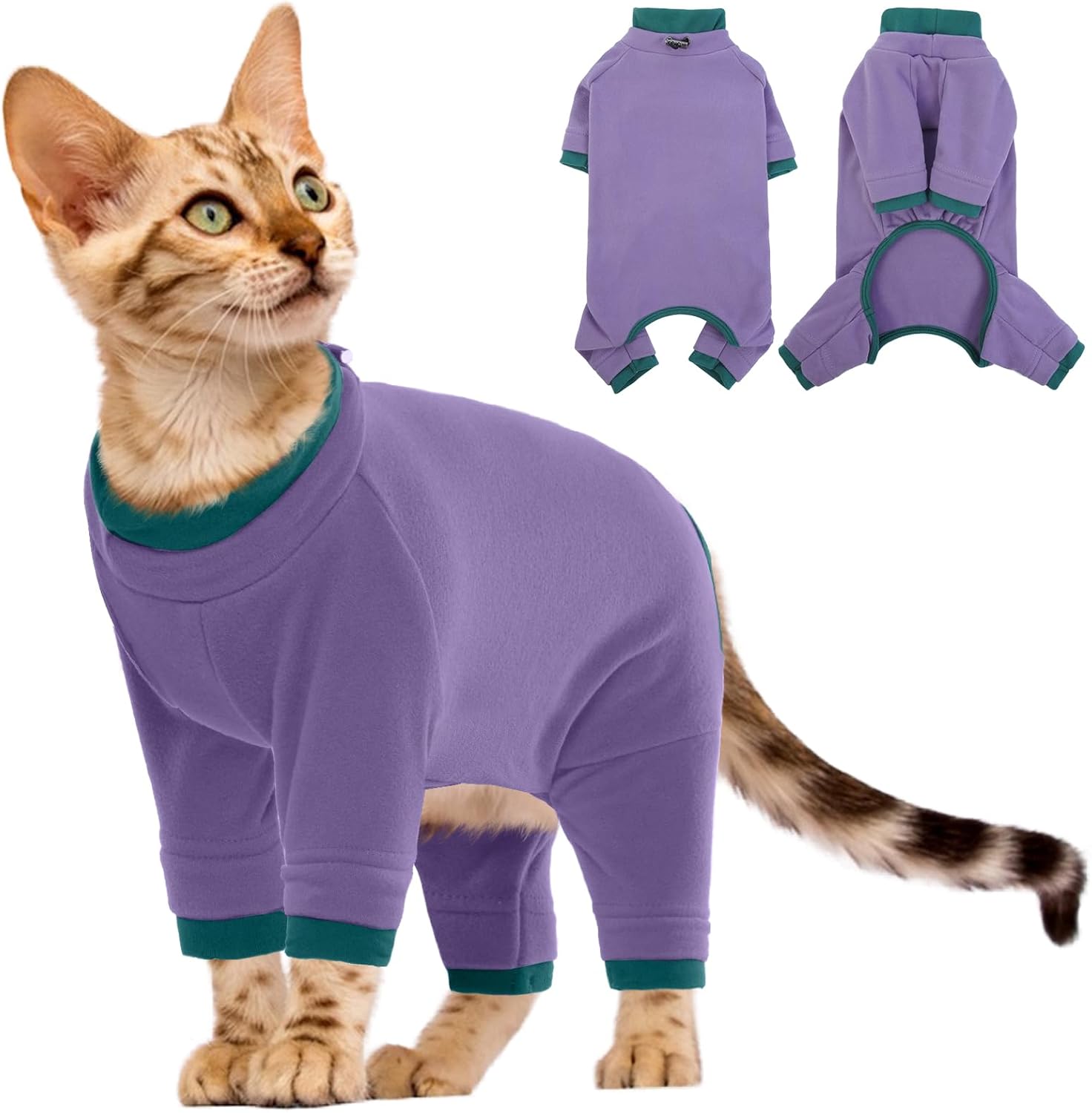 Cat Hair Sticky Onesie, Cat Soft Pajama Cat | PetNestUK