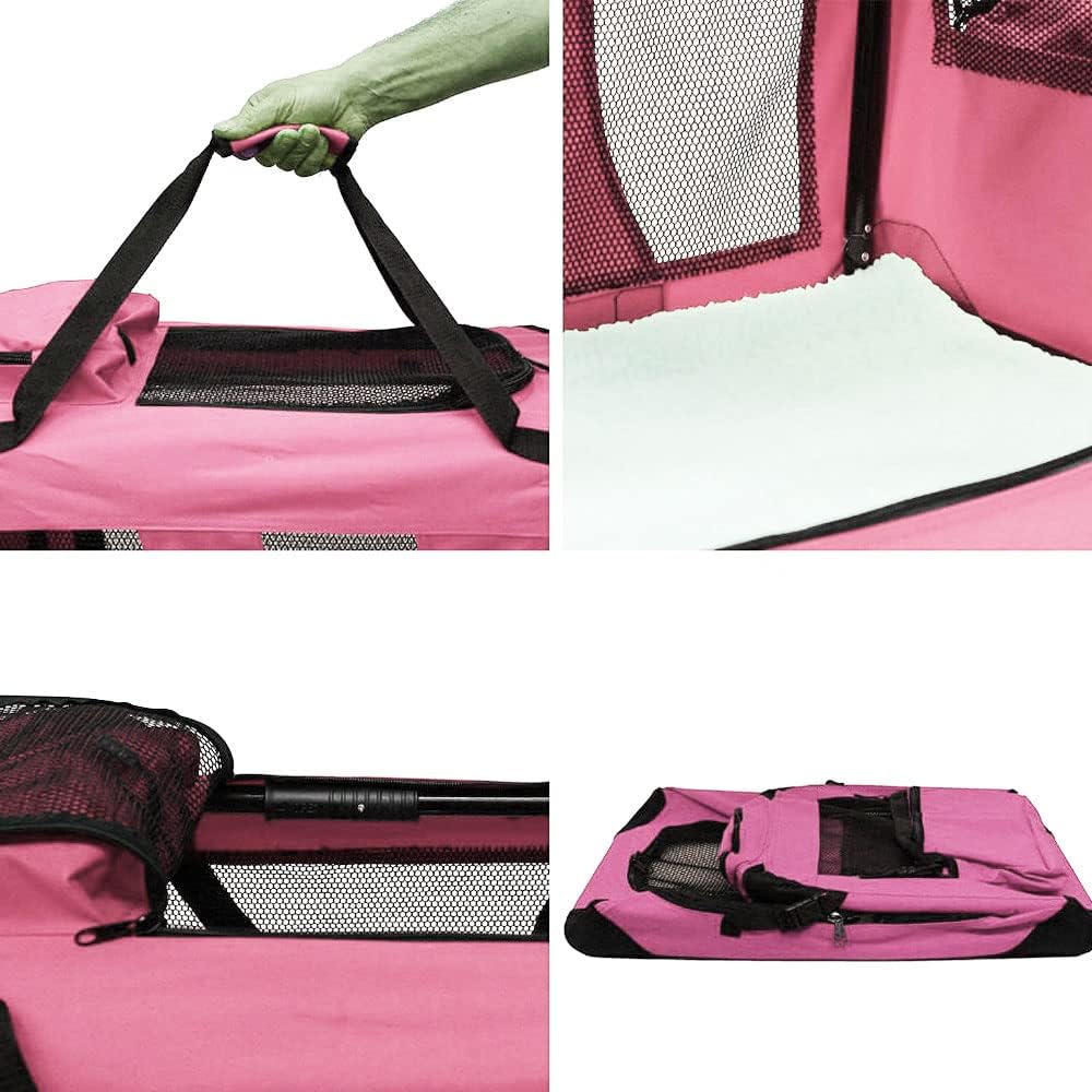 PETBARN Folding Fabric Pet Carrier