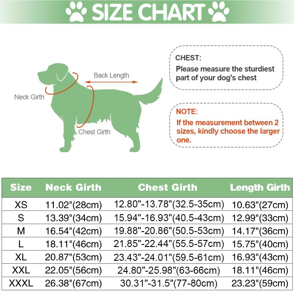 EMUST Fleece-Lined Winter Dog Coat