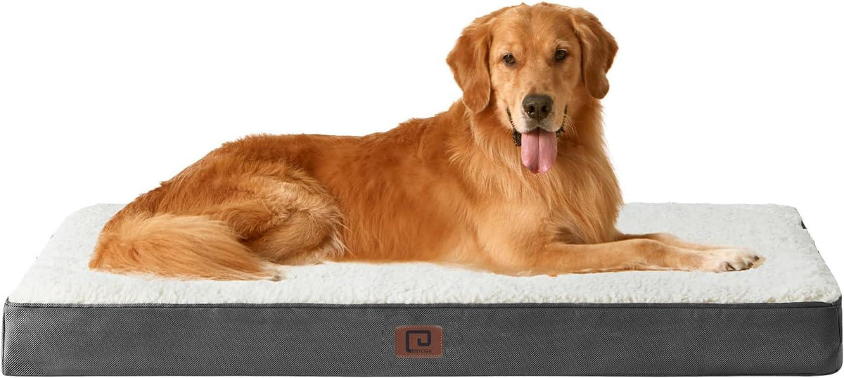 EHEYCIGA Foam Dog Mattress with Removable Cover