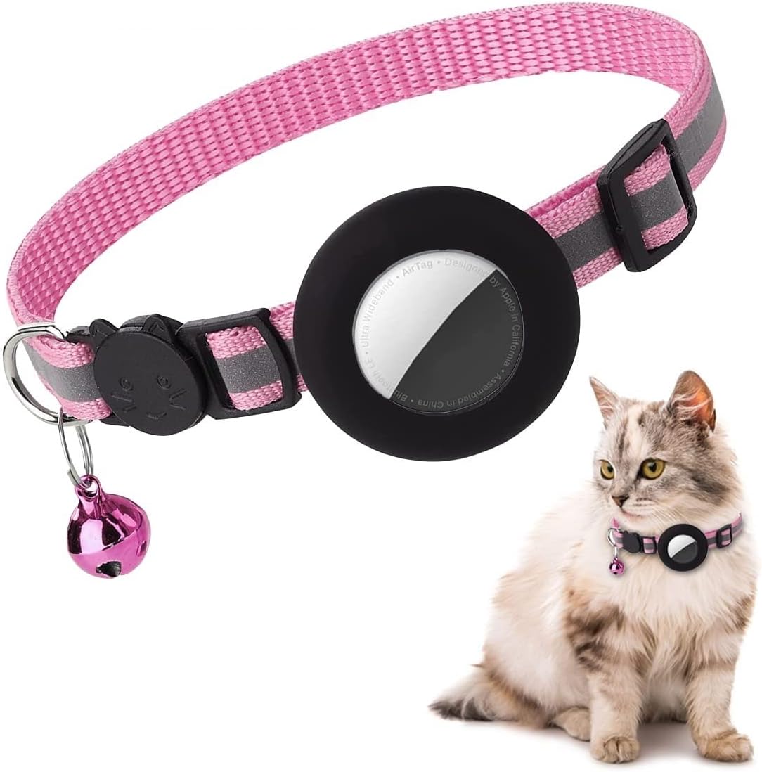 LONGYIFA Cat Collar with AirTag Holder