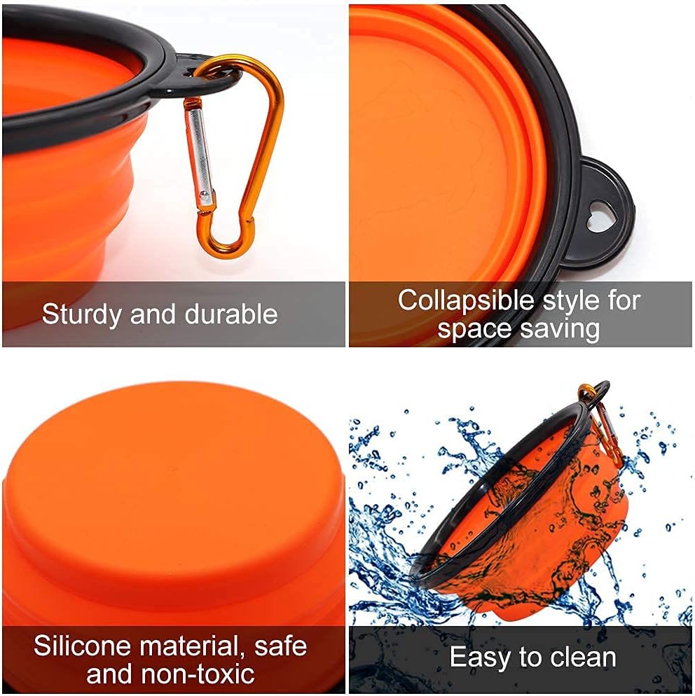 Collapsible Dog Bowl,Collapsible Dog Water Bowls | PetNestUK