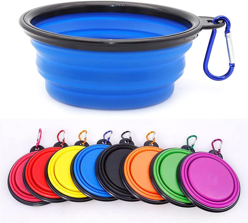 Collapsible Dog Bowl,Collapsible Dog Water Bowls | PetNestUK