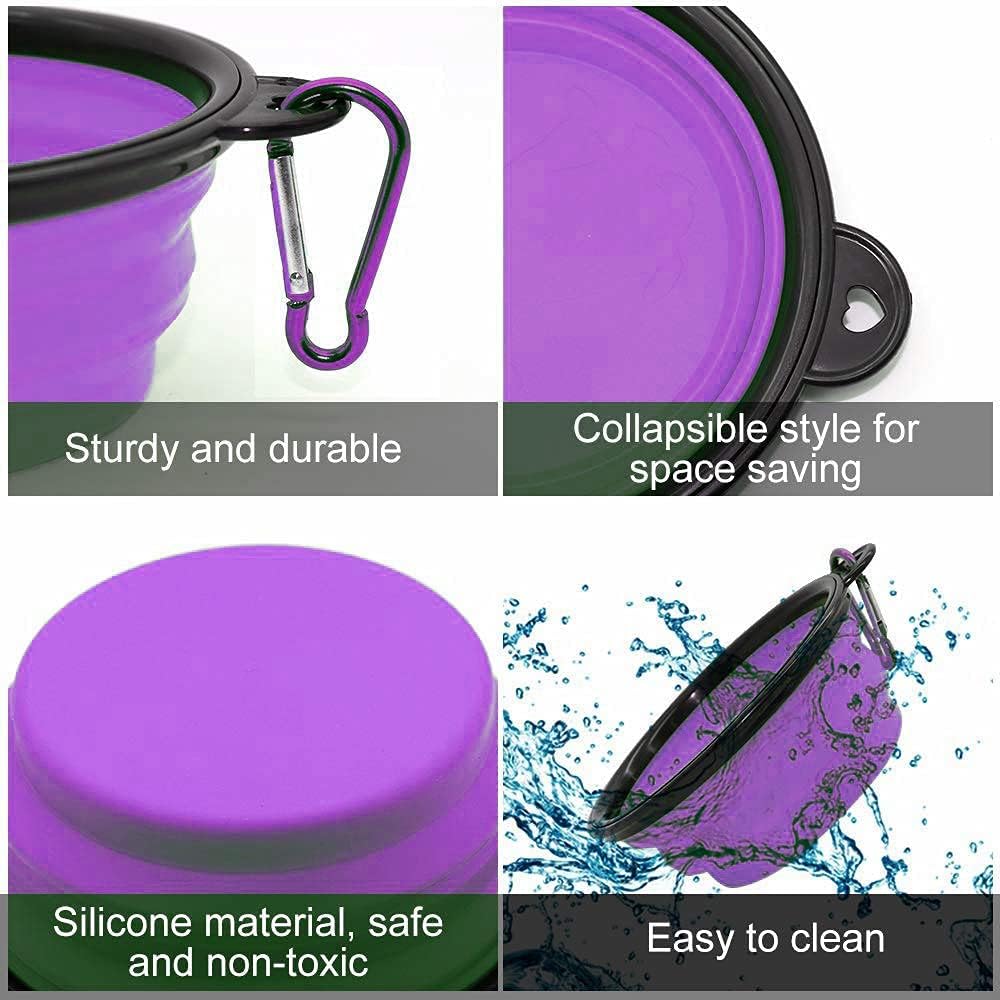 Collapsible Dog Bowl,Collapsible Dog Water Bowls | PetNestUK
