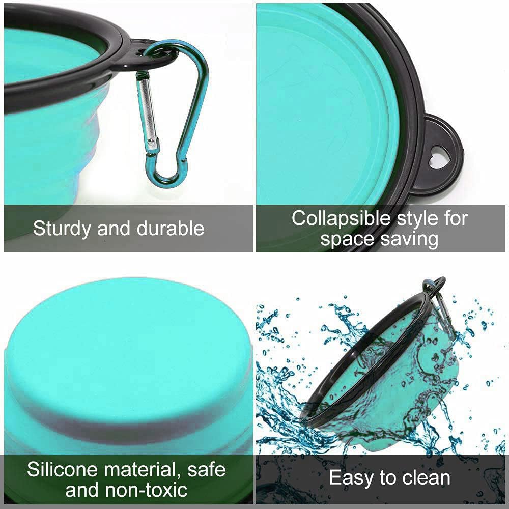 Coolon Collapsible Travel Bowls for Pets