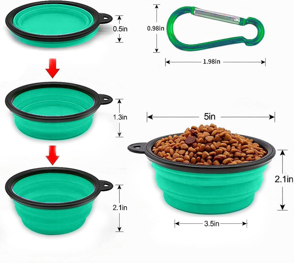 Collapsible Dog Bowl,Collapsible Dog Water Bowls | PetNestUK