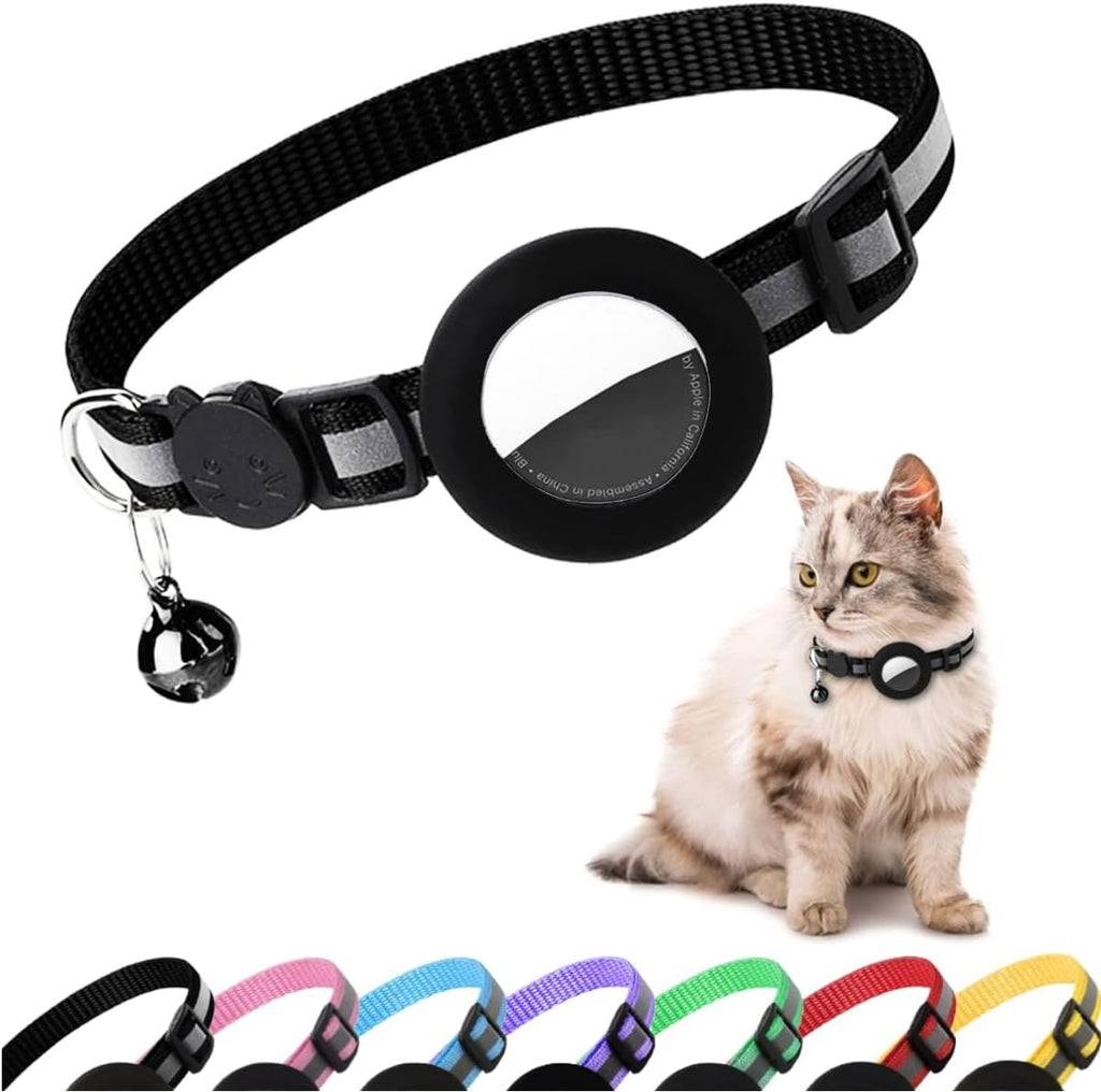 Airtag Cat Collar, Air tag Cat Collar with Bell | PetNestUK