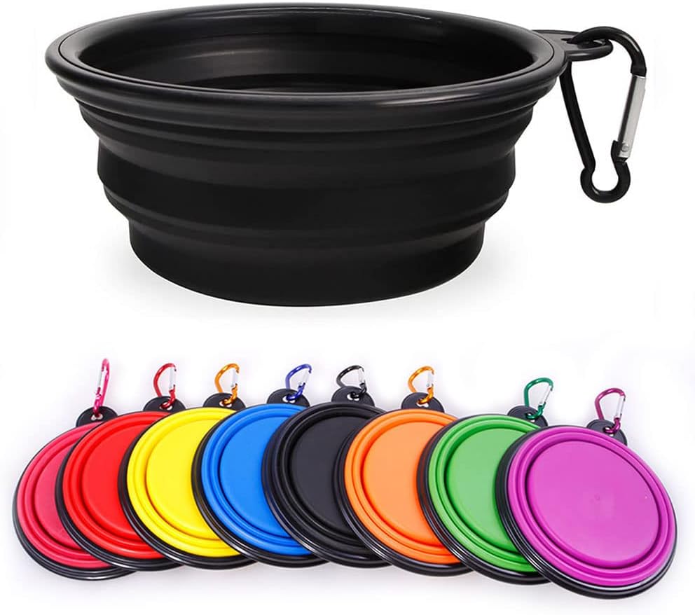Collapsible Dog Bowl,Collapsible Dog Water Bowls | PetNestUK