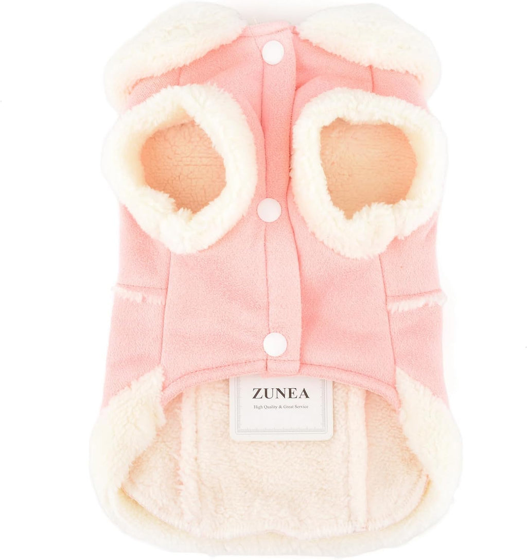 Zunea Dog Winter Coats for Small Dogs Cats | PetNestUK