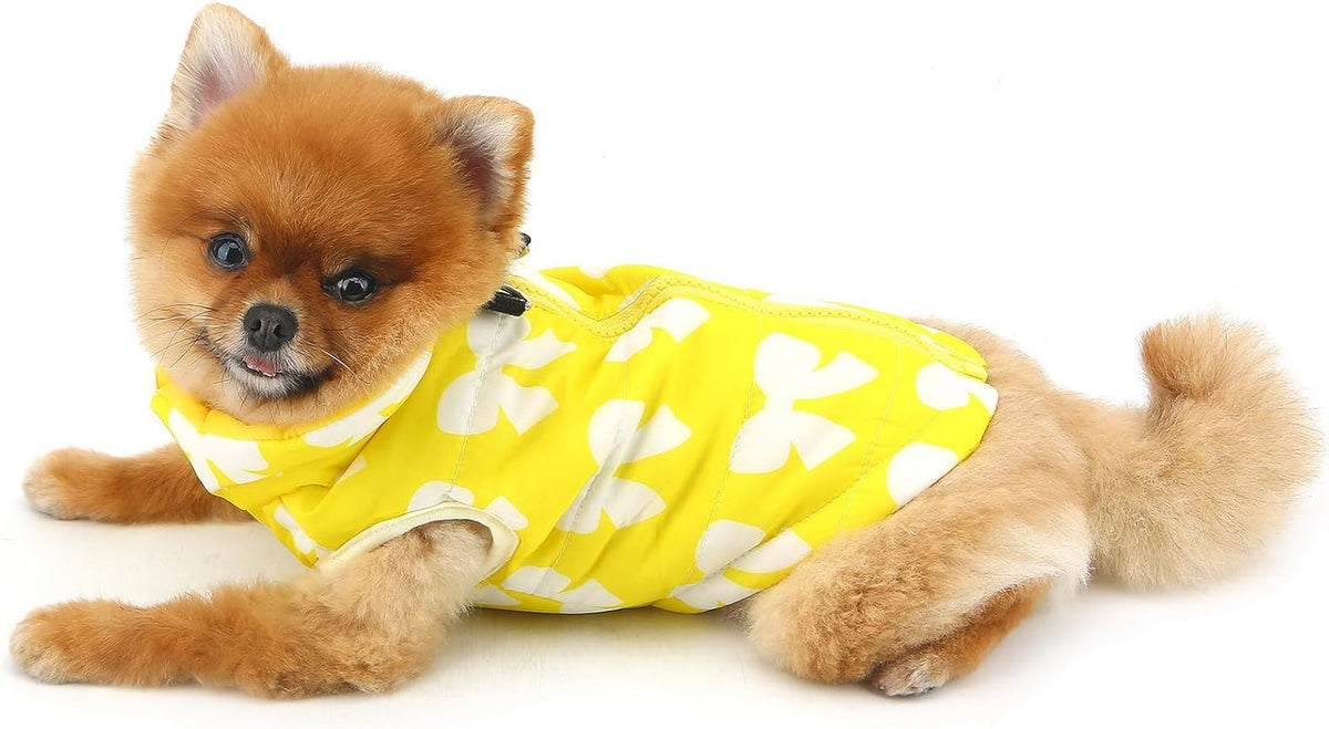 SMALLLEE_LUCKY_STORE Quilted Coat for Small Pets