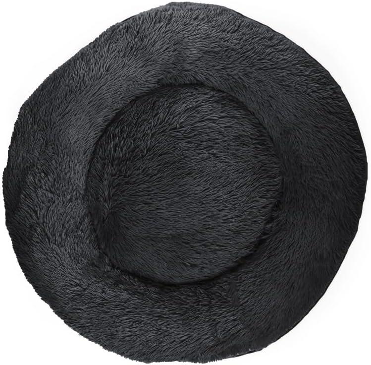 Woof & Whiskers Donut Beds For Dogs Grey Dog Bed | PetNestUK