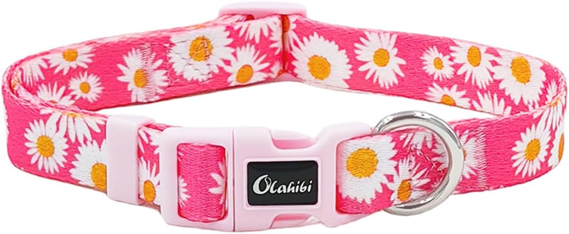 Olahibi Patterned Dog Collar and Lead Sets