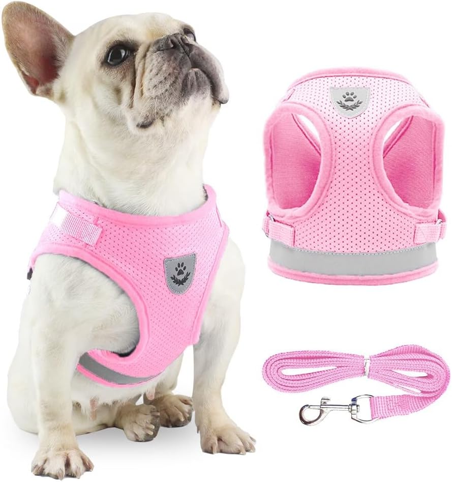 Anlitent Soft Mesh No Pull Cat Harness and Lead | PetNestUK