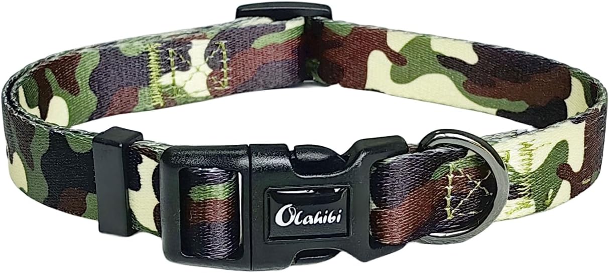 Olahibi Daisy Pattern Dog Collar and Leash | PetNestUK