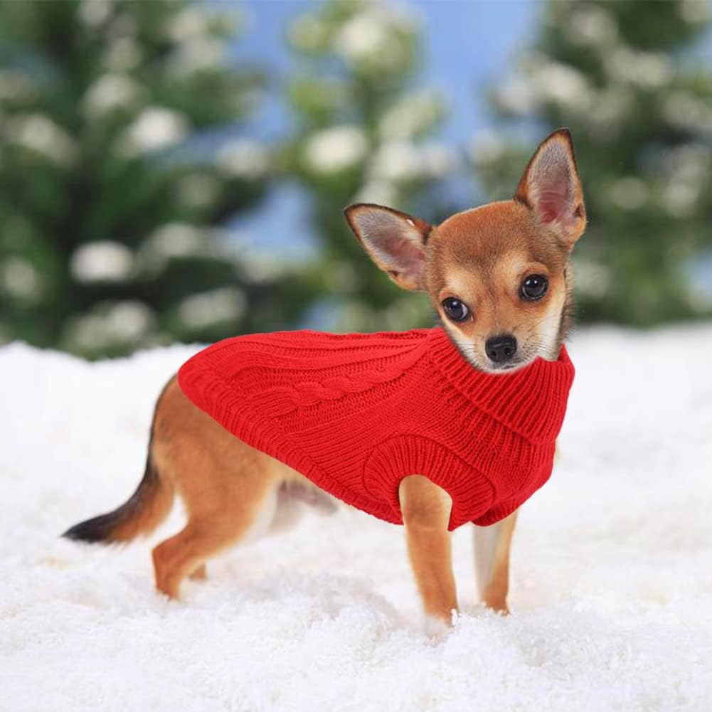 Knitted Jumper for Small Dogs