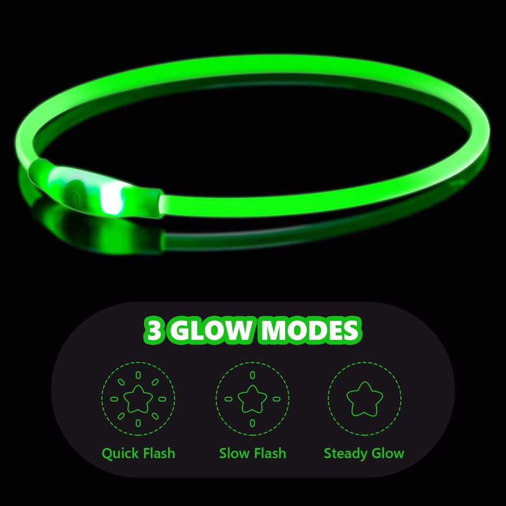 SerDa-Run Light Up Dog Collar, Dog Collar Lights | PetNestUK