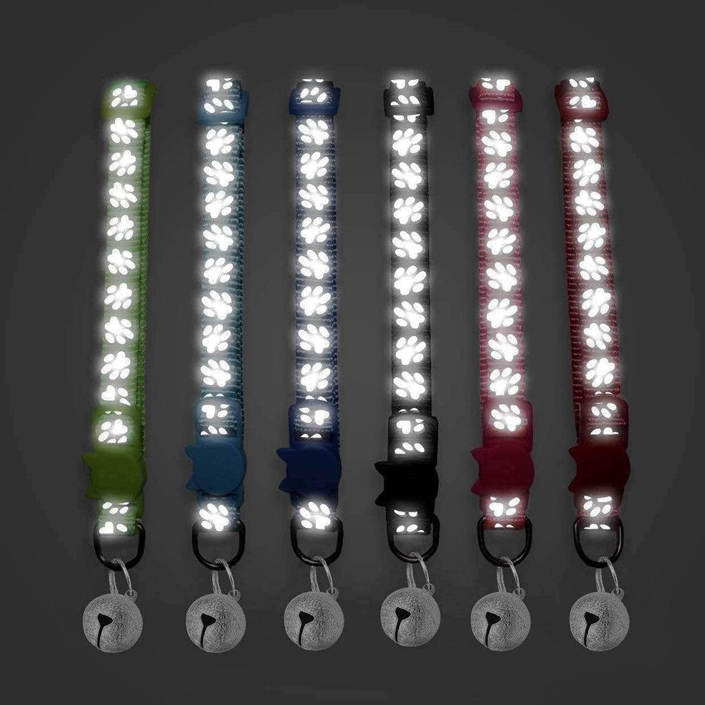 Reflective Cat Collars with Bells, Safe Quick | PetNestUK